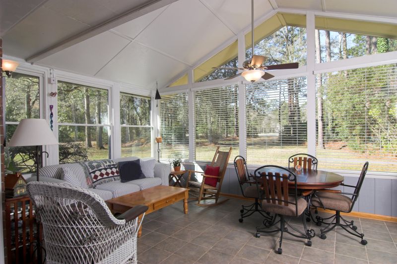 Bright Sunroom