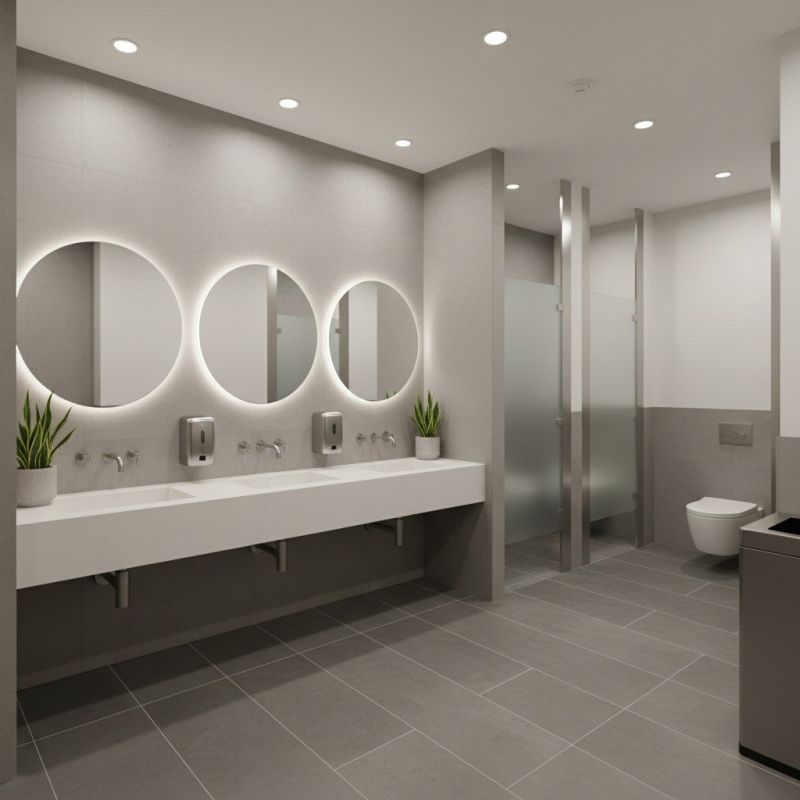 Industrial Bathroom Renovation in Charleston, SC