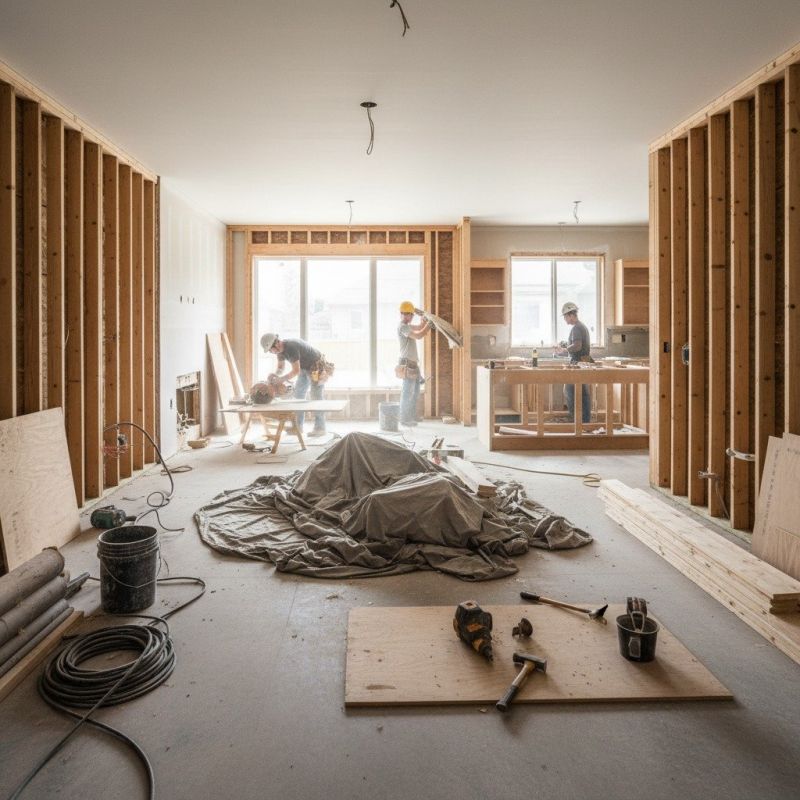 Stairwell Renovation in Alpharetta, GA